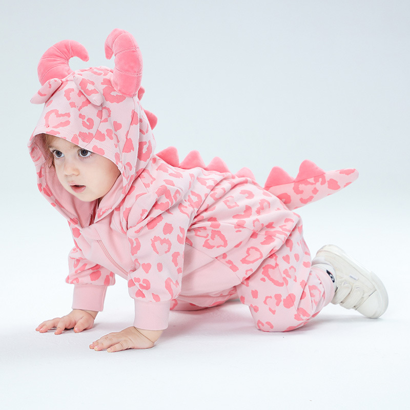 Cotton Baby Onesies Zipper - Spring Kigurumis Baby Girls Cute Clothes
