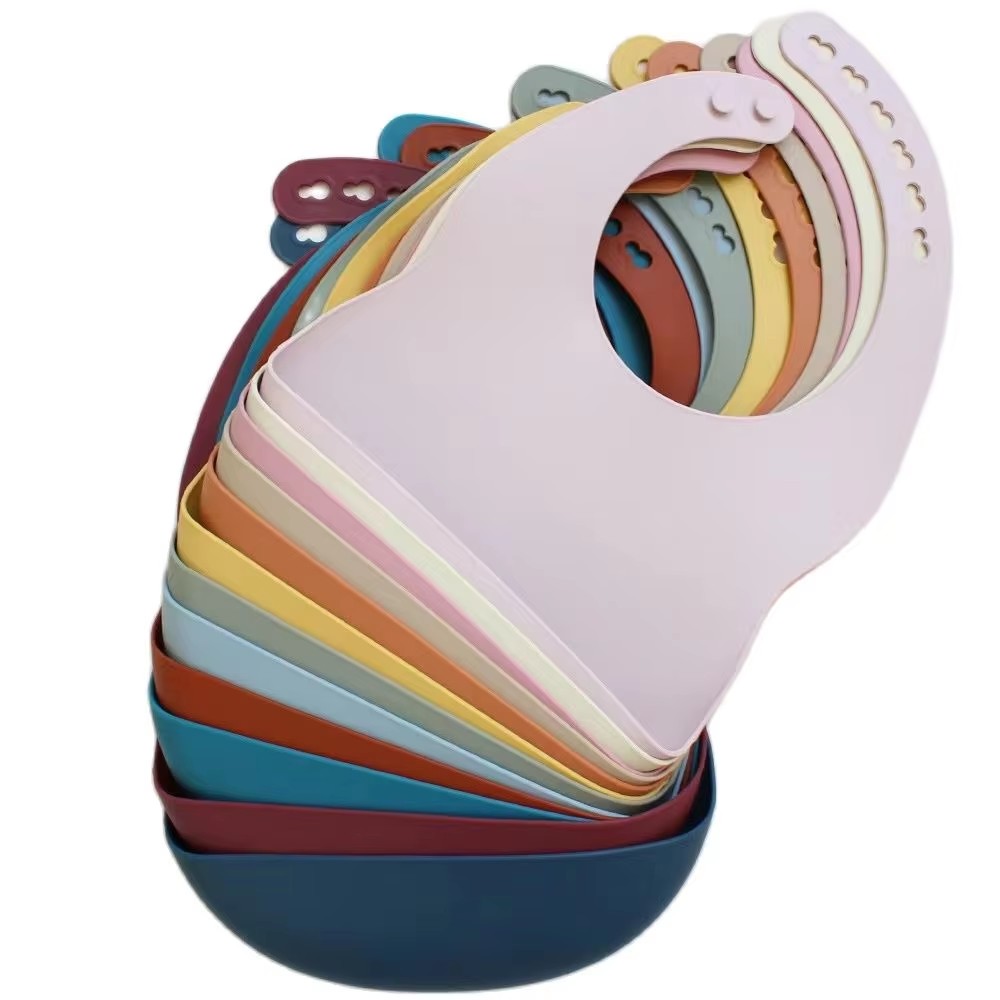 Baby Silicone Tray Bib Waterpr - Waterproof Baby Bibs Silicone ulasan dan harga