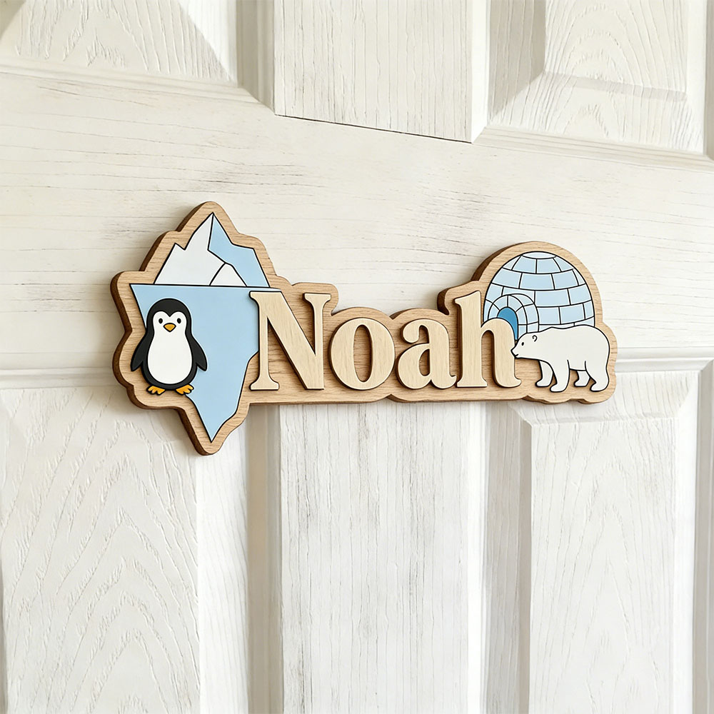 Arctic Penguin & Polar Bear Cu - Nursery ulasan dan harga