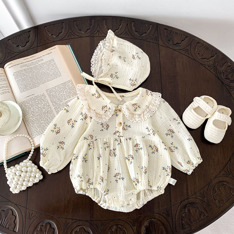 2025 Spring Newborn Infant Bab - Newborn Baby Girl Romper Floral ulasan dan harga