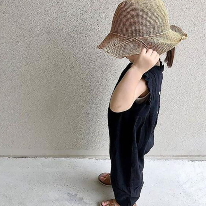 2026 Summer New Baby Rompers   - Baby Summer Linen Sleeveless Jumpsuit ulasan dan harga