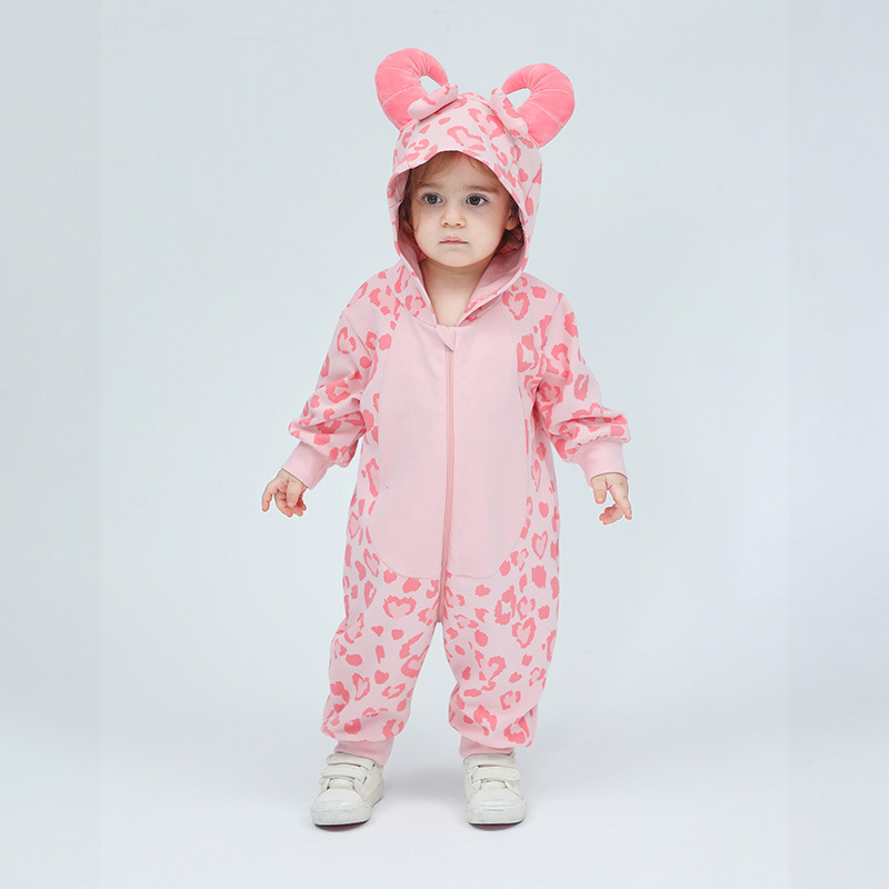 Spring Kigurumis Baby Girls Cu - Cotton Baby Onesies Zipper ulasan dan harga