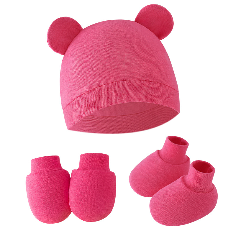Cute Baby Hat Newborn Bonnet G - Infant Beanie Hat With Ears ulasan dan harga