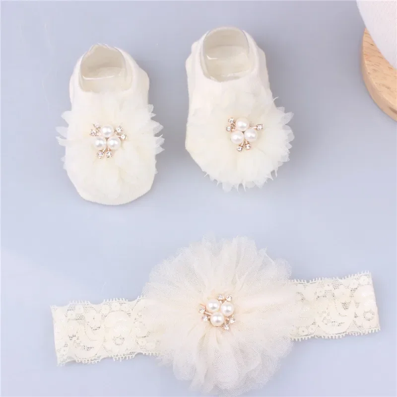 Lovely Pearl Bows Baby Headban - Baby Gear ulasan dan harga
