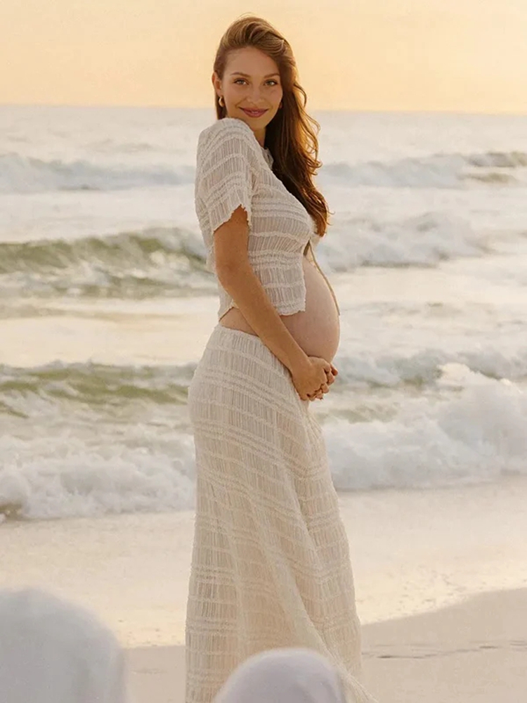 Maternity Photoshoot Outfit Cr - Maternity Wear ulasan dan harga