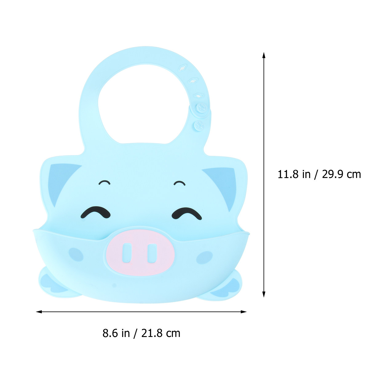 1Pcs Silicone Baby Bib Waterpr - Waterproof Baby Bibs Silicone ulasan dan harga