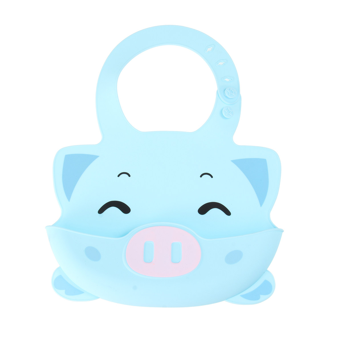 1Pcs Silicone Baby Bib Waterpr - Waterproof Baby Bibs Silicone ulasan dan harga