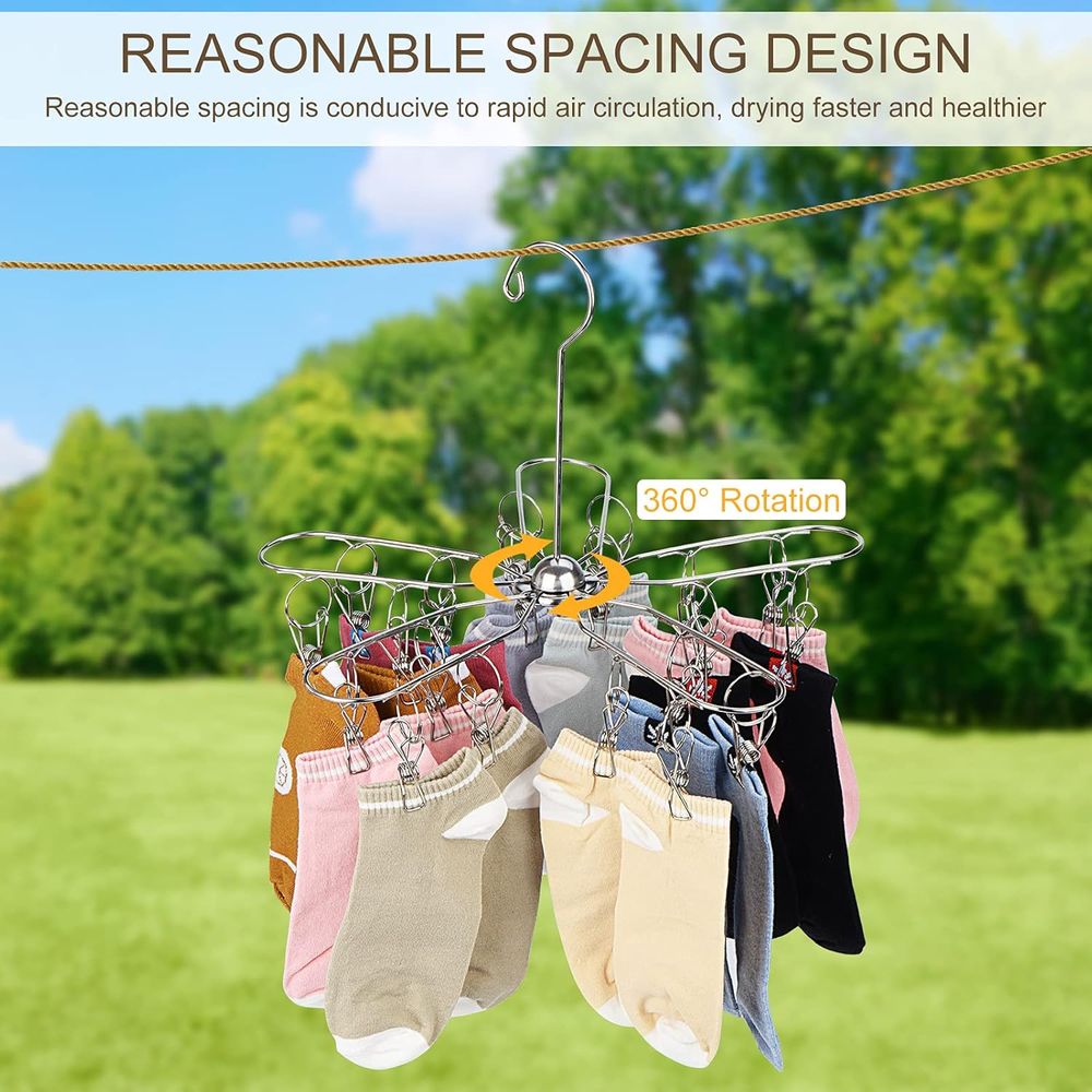 Stainless Steel Clothes Drying - Diapering ulasan dan harga