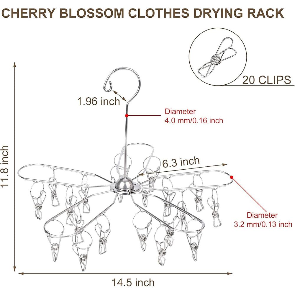 Stainless Steel Clothes Drying - Diapering ulasan dan harga