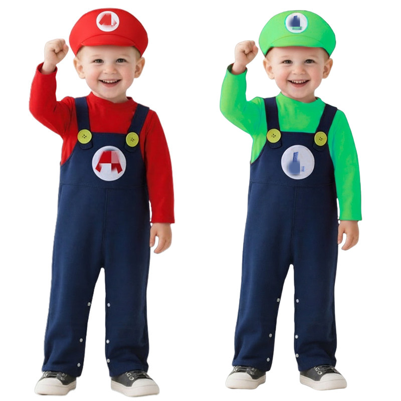 Baby Plumber Costume Red Green - Baby Clothes ulasan dan harga