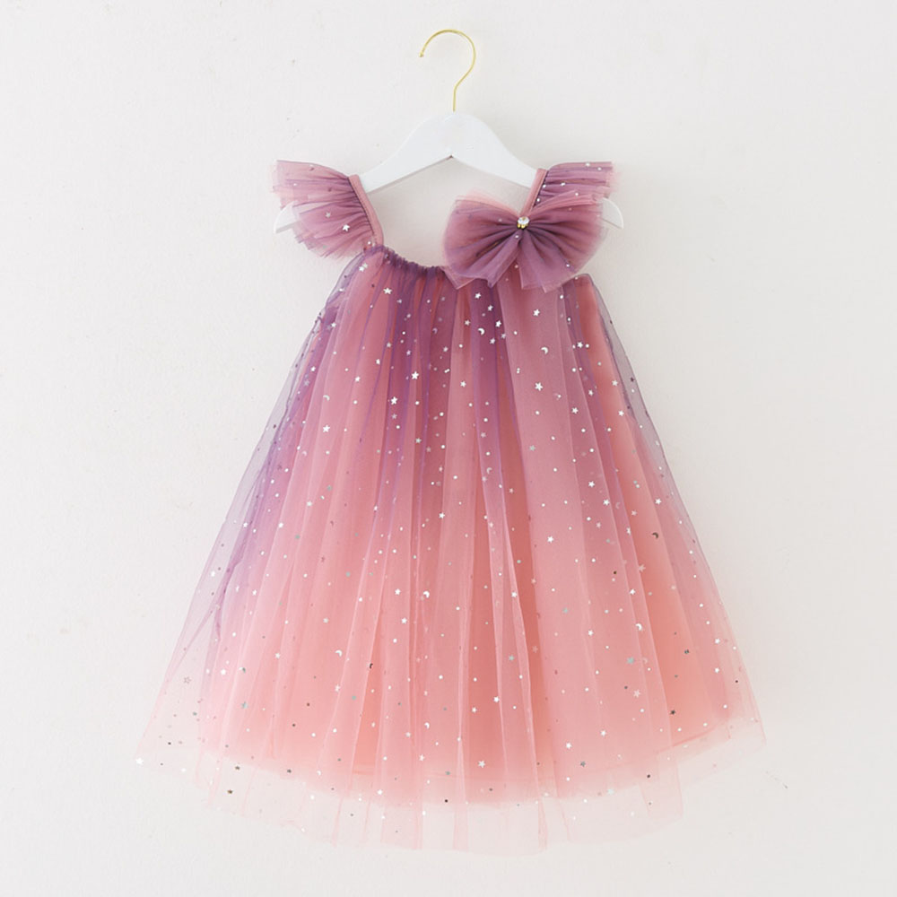 2-9Y Summer Fairy Toddler Dres - Toddler Girl Tulle Party Dress ulasan dan harga